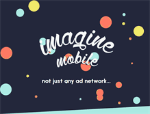Tablet Screenshot of imagine-mobile.com